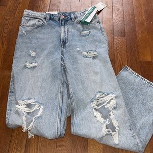 Women’s H&M baggy jeans size 8 New
